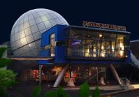 Außenansicht des Planetariums in Schwaz