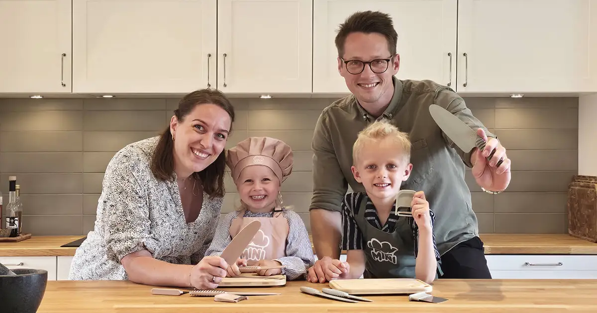 Sicher Kochen mit Kindern mit dem MINI Family Küchenset