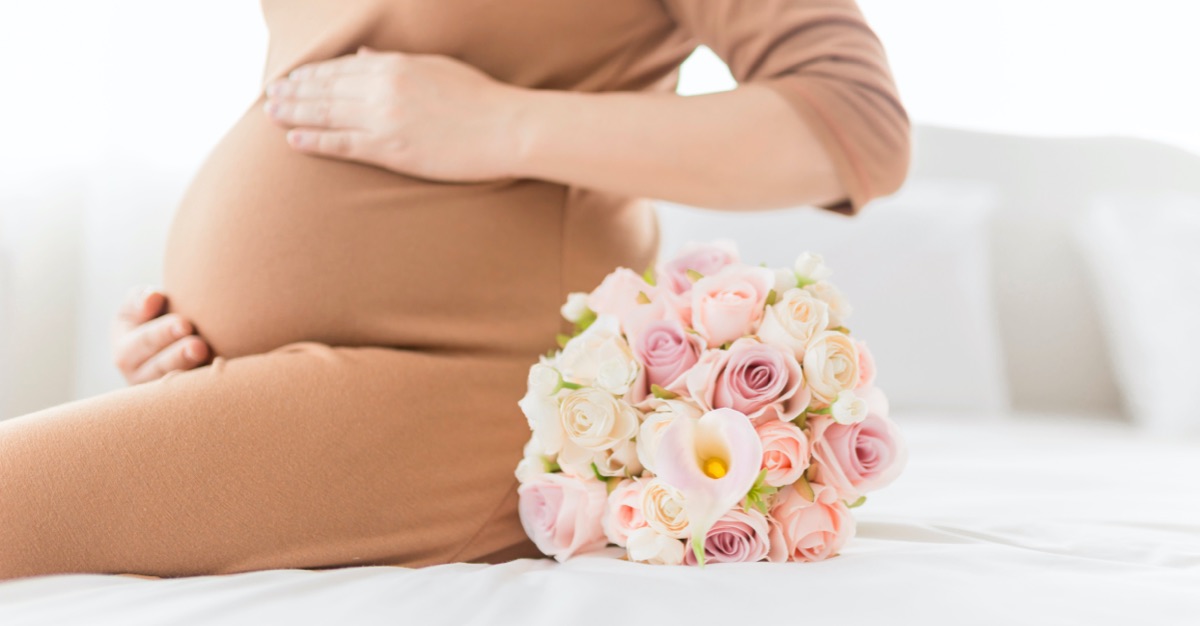 Blumengrüße zur Geburt