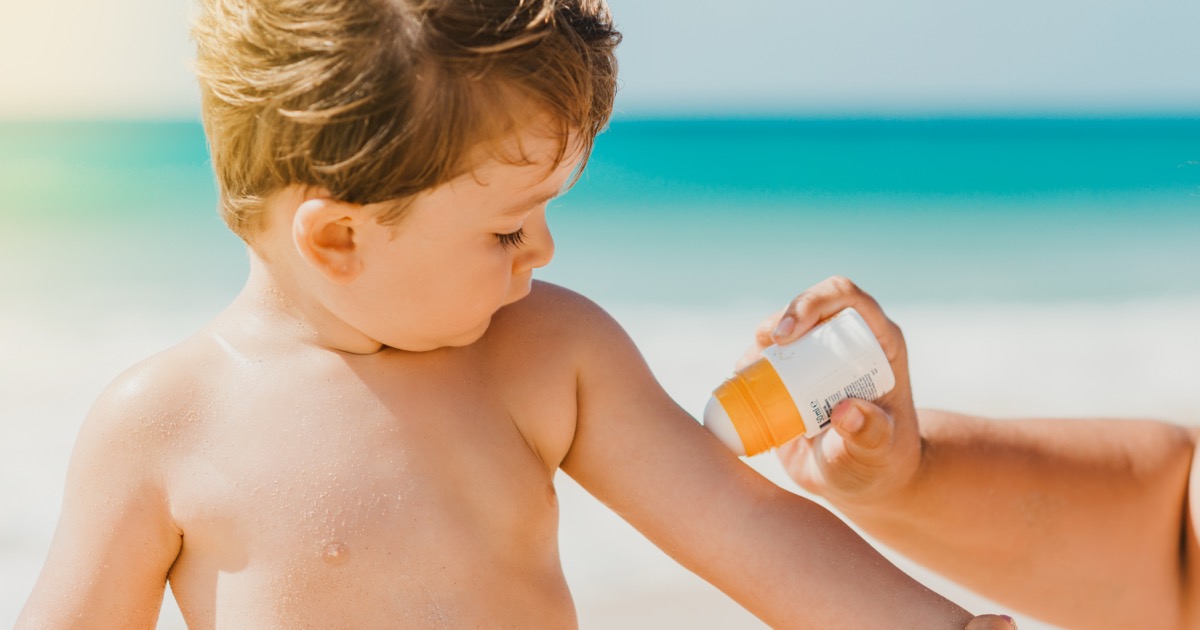 Sonnencreme für Kinder von 0 bis 10 Jahren
